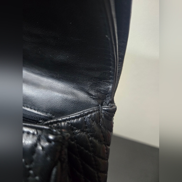 Bally Vintage Double Flap Quilted Shoulder Bag - Picture 15 of 16